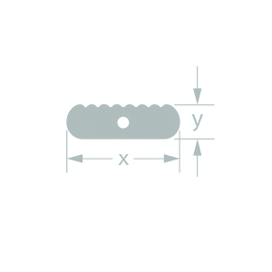Profile - Flat Scalloped Capillary