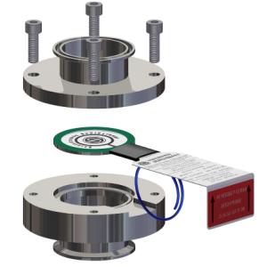 Holder for bursting discs