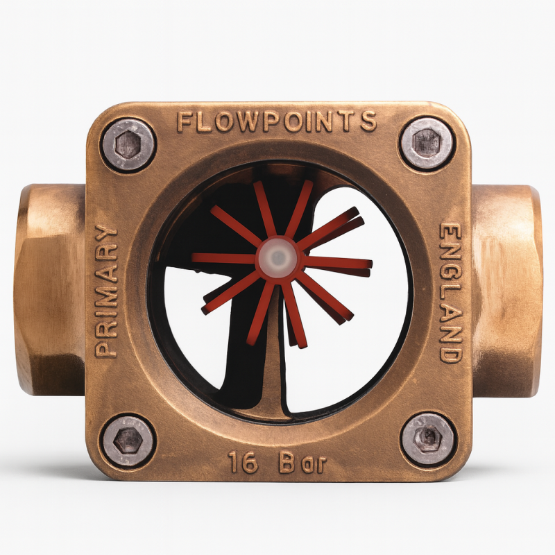 Flow Indicator - Gunmetal