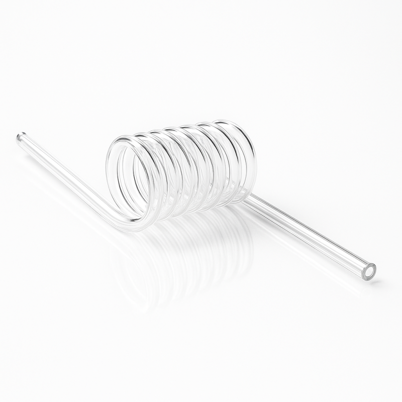 Quartz - Spiral Glass Tubes