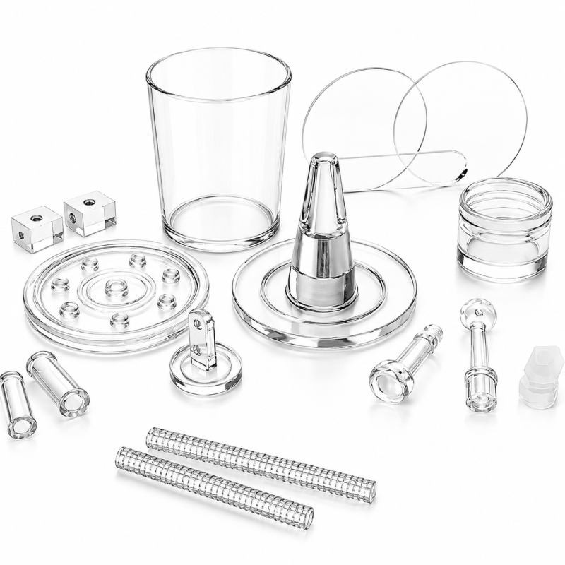 Quartz - Formed Parts Quartz - Formed Parts
