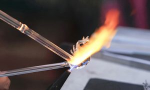 Intricate Glass Forming with heat